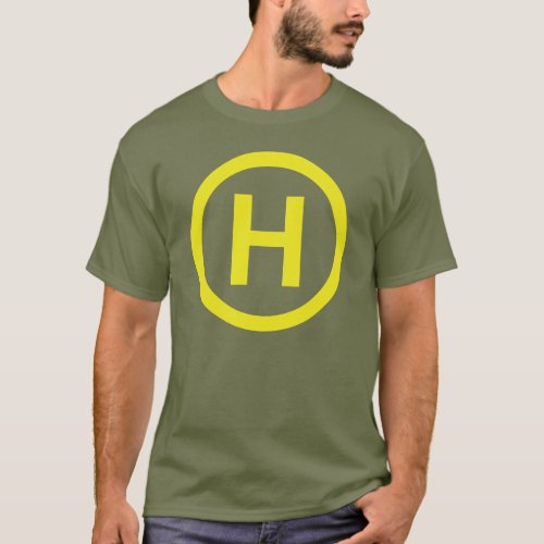 Helipad Sign T_Shirt