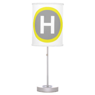 Helipad Sign Table Lamp