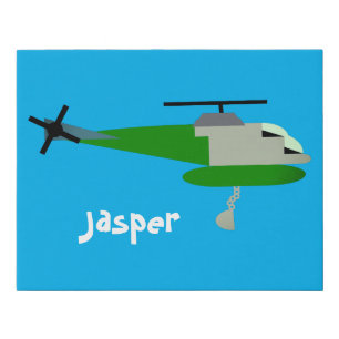 Helitack Faux Canvas Print