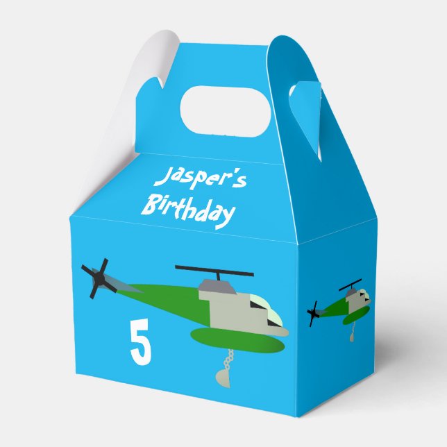 Helitack Favor Boxes (Front Side)