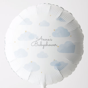 Helium Ballon Baby shower Blue Glowing Boy Balloon