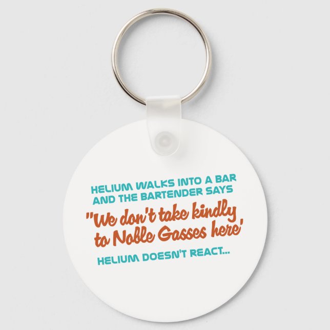 Helium Doesn't React Keychain (Front)