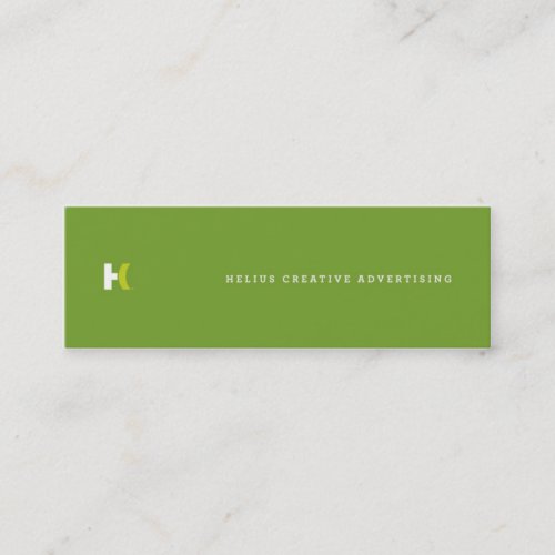 Helius Creative :: Social Networking Skinny Cards Business Cards