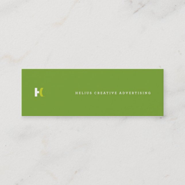 Helius Creative :: Social Networking Skinny Cards (Front)