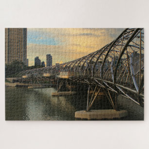 Helix Bridge, Marina Bay, Singapore   Jigsaw Puzzle