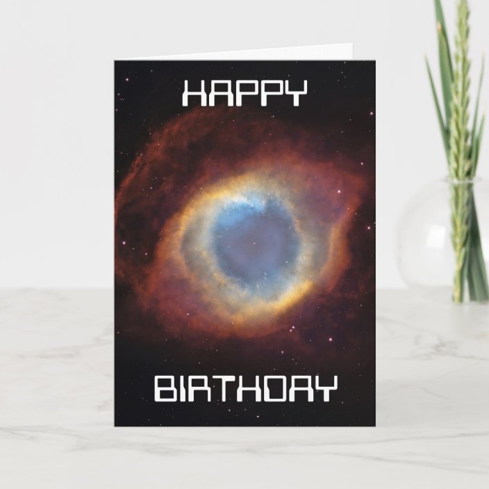 Helix Nebula Card Zazzle