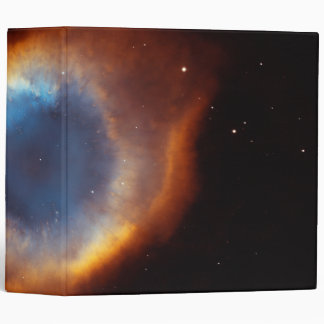 Helix Nebula "Eye of God" Hubble Telescope 3 Ring Binder