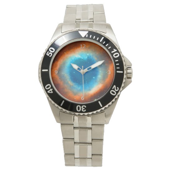 Helix Nebula, Eye of God outer space picture Wrist Watch