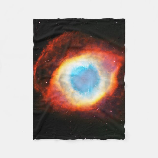 Helix Nebula Fleece Blanket (Front)