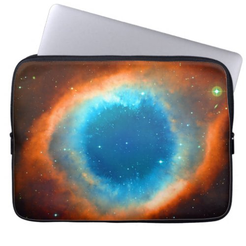 Helix Nebula Galaxies and Stars Laptop Sleeve