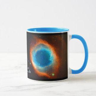Helix Nebula, Galaxies and Stars Mug