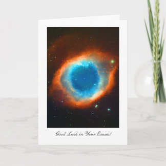 Helix Nebula - Good Luck in Your Exams Card