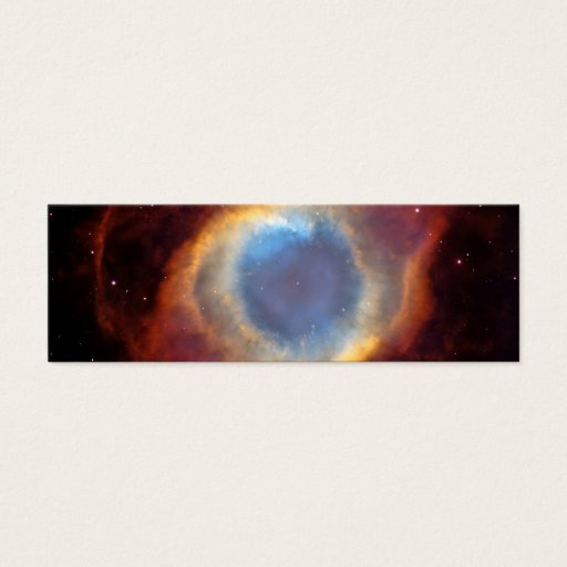 Customizable Helix Nebula (Hubble Telescope) Business Card Template