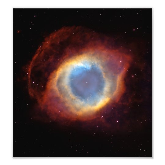Helix Nebula (Hubble Telescope) Photo Print