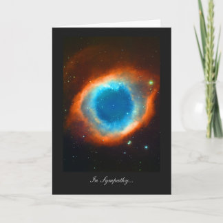 Helix Nebula In Sympathy Card