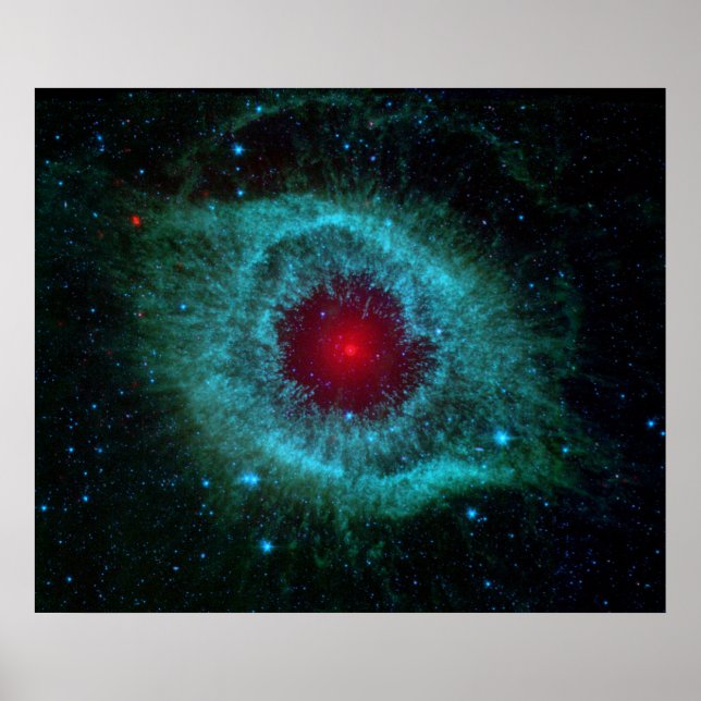 Helix Nebula Infrared Poster (Front)