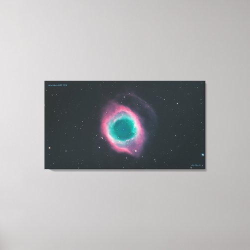 Helix Nebula NGC 7293 _ Large Canvas Print