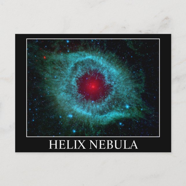 Helix Nebula - Our Future In 5 Billion Years Postcard (Front)