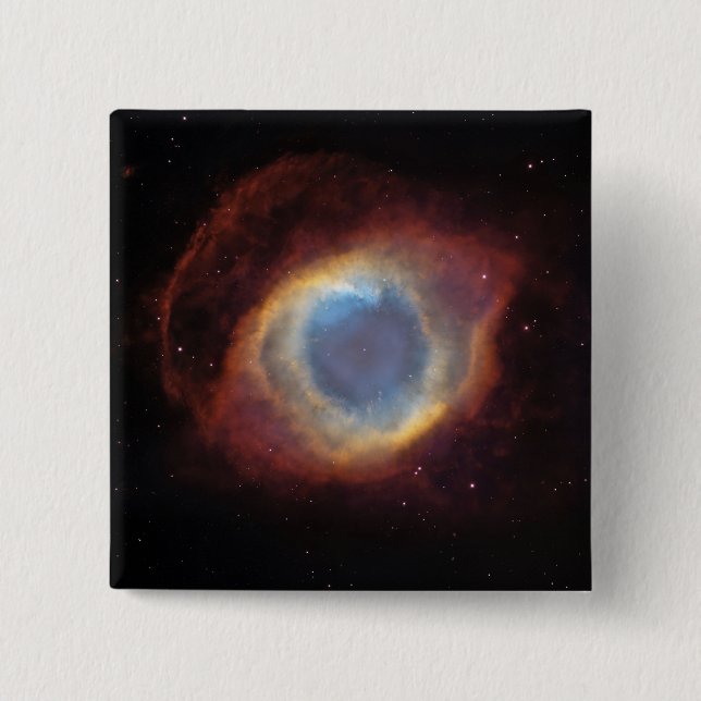 Helix Nebula Pinback Button (Front)