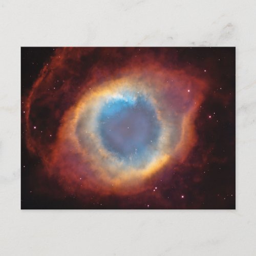 Helix Nebula Space Photo Postcard