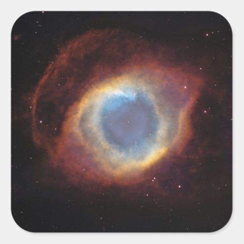 Helix Nebula Square Sticker