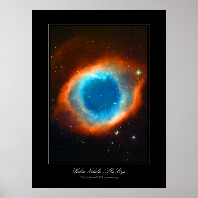 Helix Nebula - The Eye of God image Poster (Front)