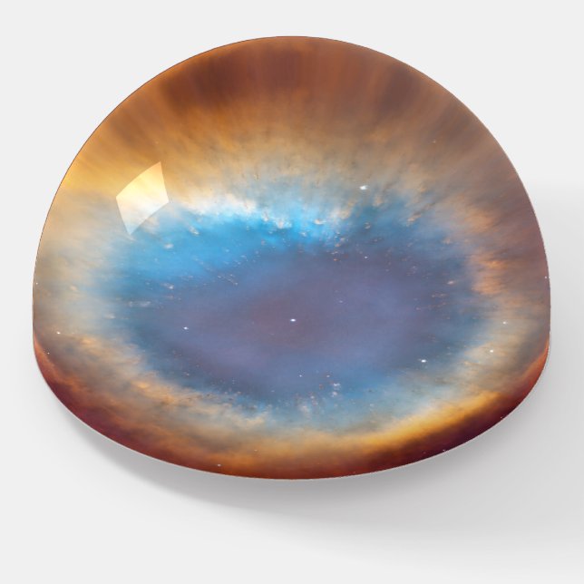 HELIX NEBULA - THE EYE OF GOD PAPERWEIGHT (Angled)