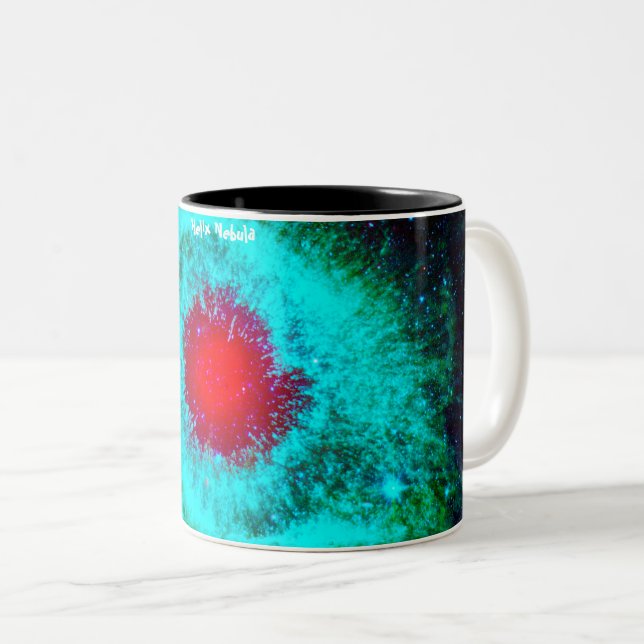 Helix Nebula Two-Tone Coffee Mug (Front Right)