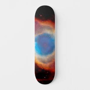 Helix Planetary Nebula NGC 7293 - Eye of God Skateboard Deck
