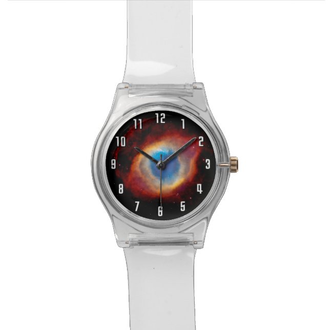 Helix Planetary Nebula NGC 7293 - Eye of God Wrist Watch (Close Up)