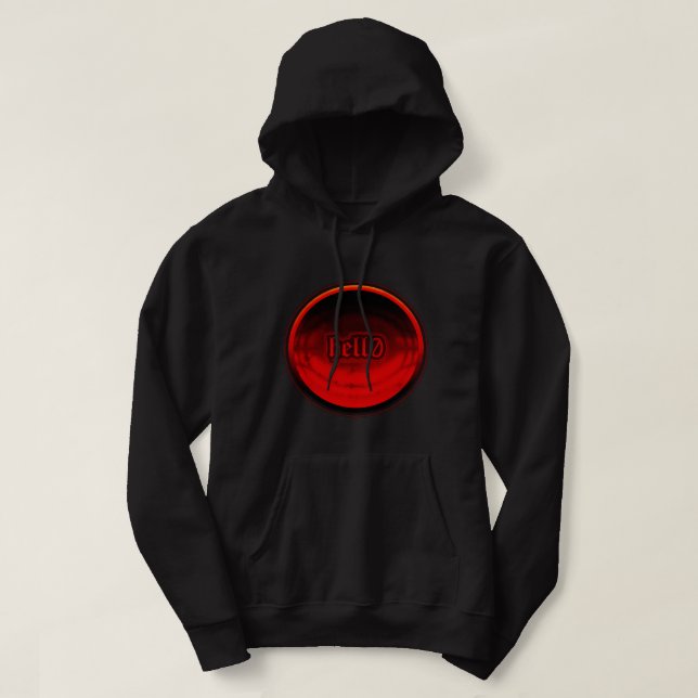 hell0 Horror Hoodie (Design Front)