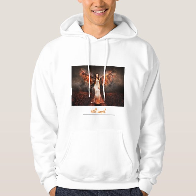 hell angel hoodie (Front)