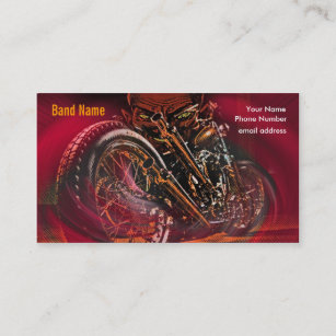 Hell Bent For Leather Business Card