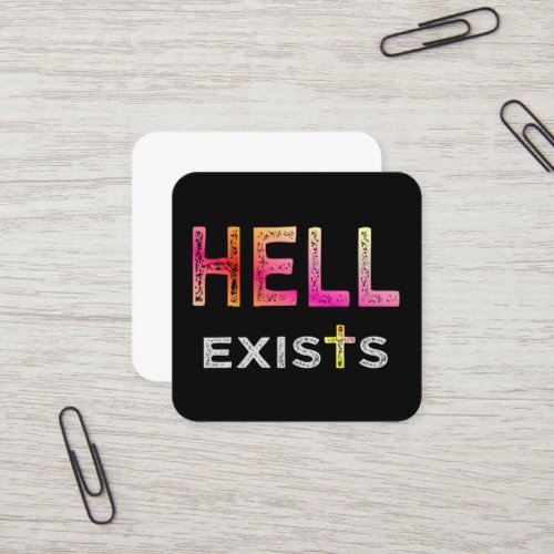 Hell exists Business Card