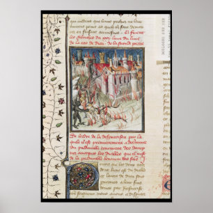 Hell, from 'De Civitate Dei' by St. Augustine Poster