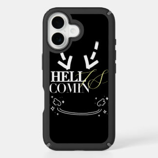 Hell Is Comin iPhone 16 Case