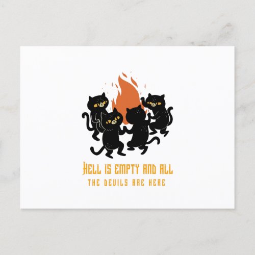 Hell is Empty and All the Devils are Here Postcard