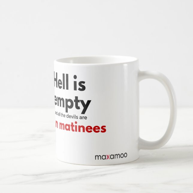 Hell is Empty Mug (Right)