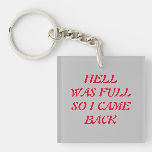 hell keychain (Front)