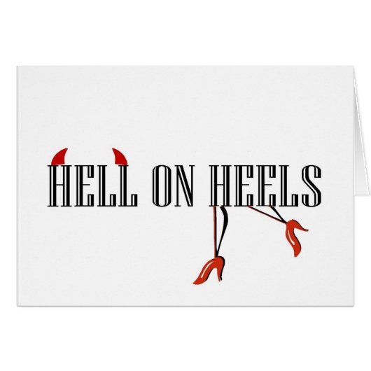 Hell On Heels (Legs/Horns) Cards (Front Horizontal)