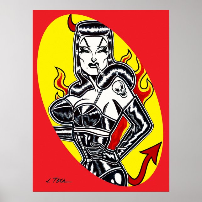 Hell on Heels Poster (Front)