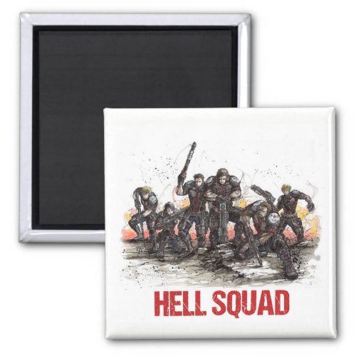 Hell Squad Magnet