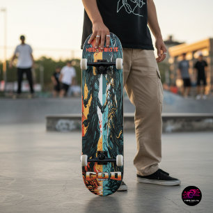 Hell Tried It God Denied It Christian Faith Skateboard