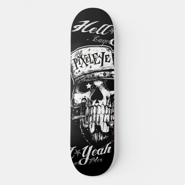 Hell Yeah Beer Skatedeck Skateboard Deck (Front)