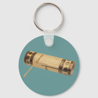 Hell Yeah, I Play The Guiro! Keychain