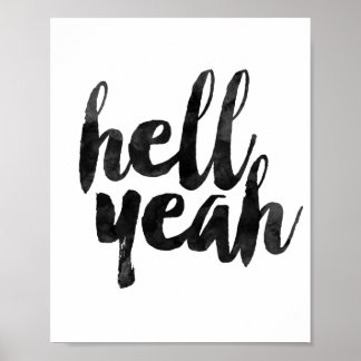 Hell Yeah Poster