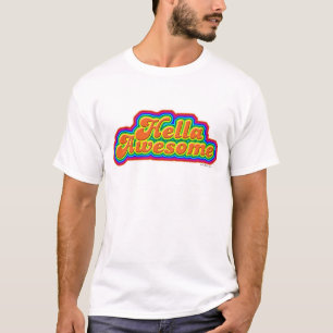 Hella Awesome Cheeky Fun Slogan T-Shirt