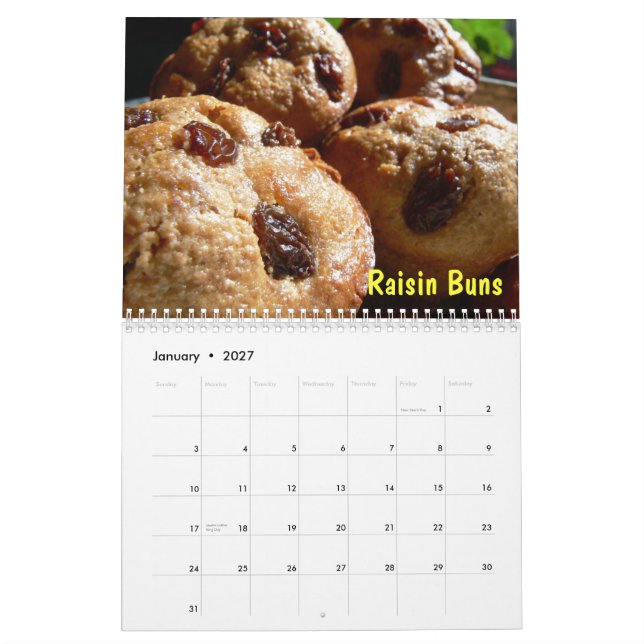 Hella Delicious Recipe Calendar 2012 (Jan 2027)