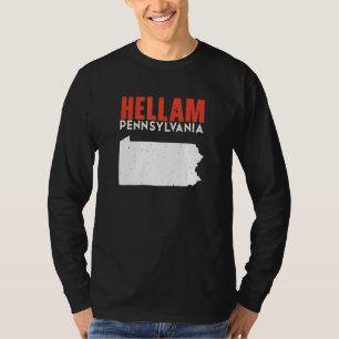 Hellam Pennsylvania USA State America Travel T-Shirt