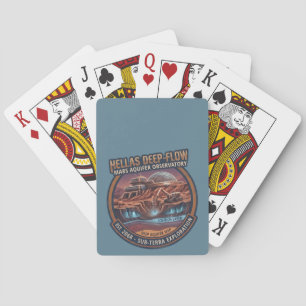 Hellas Deep-Flow Mars Aquifer Observatory Poker Cards